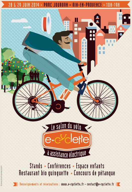 Affiche e-cyclette